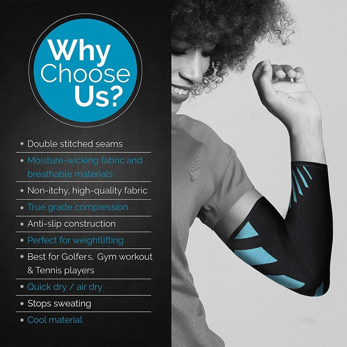 Elbow Compression Sleeve UK - Sport Elbow Support & Compression Sleeve Sports & Outdoor - Tophatter Daily Deals