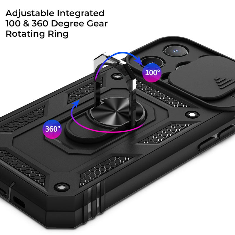 Magnetic Phone Case Rugged Ring Kickstand Fall 2025 - Tophatter Daily Deals