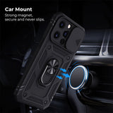 Magnetic Phone Case Rugged Ring Kickstand Fall 2025 - Tophatter Daily Deals