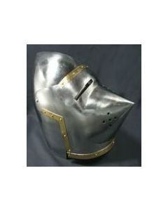 Pig-Face Bascinet Helm Helmet - Tophatter Daily Deals