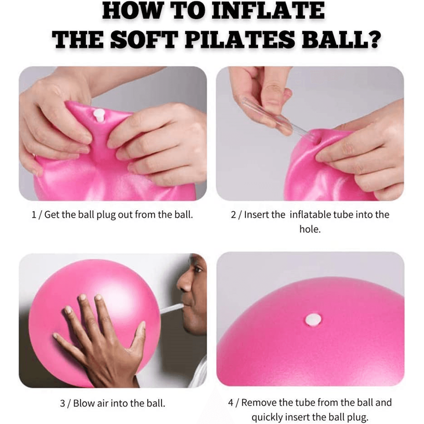 Pilates Small Ball - Fitness-Mad Soft Weights. 2 Pack Soft Pilates Ball, 22-25cm Small Exercise Ball for Yoga, Pilates Yoga & Pilates - Tophatter Daily Deals