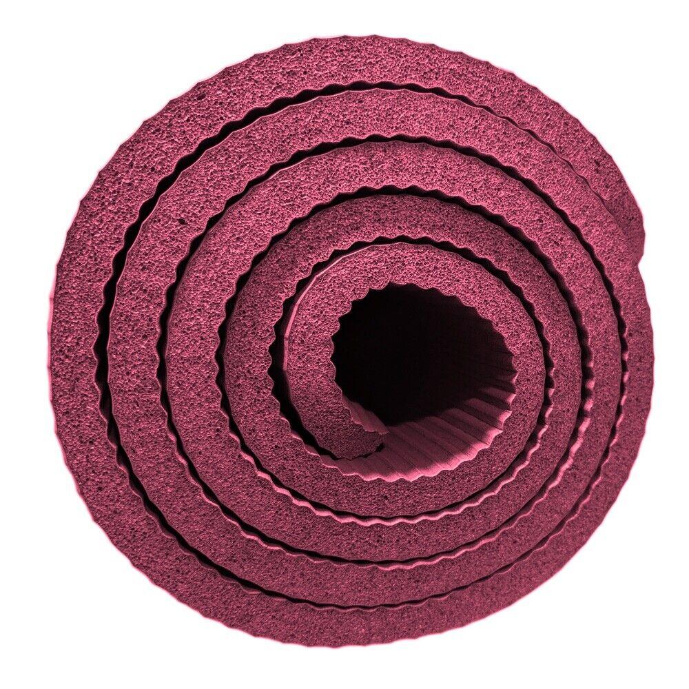 Thickest Yoga Mat - TPE Gymnastics Mat, Training Mat, Non-Slip Pilates Mat, Yoga Fitness Mat, Eco friendly Yoga mat for fitness Gym Yoga & Pilates Mats - Tophatter Daily Deals