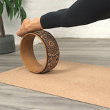 Yoga Wheels UK - Fitness Pilates Ring Stretch Roller Back Workout Home Gym Yoga & Pilates - Tophatter Daily Deals
