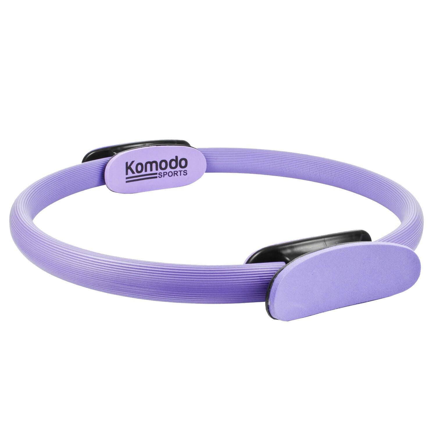 Best Pilates Ring UK - Double Handled Exercise Circle Purple Yoga Product - Tophatter Daily Deals