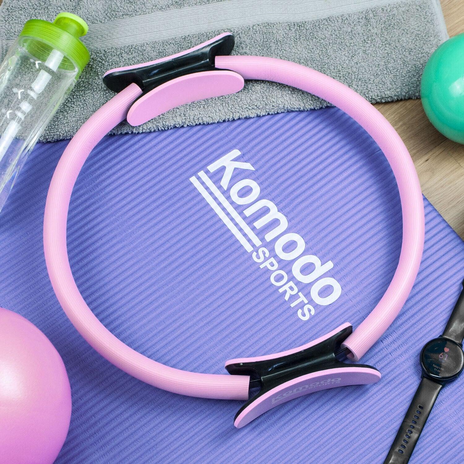 Best Pilates Ring UK - Double Handled Exercise Circle Yoga Product - Tophatter Daily Deals