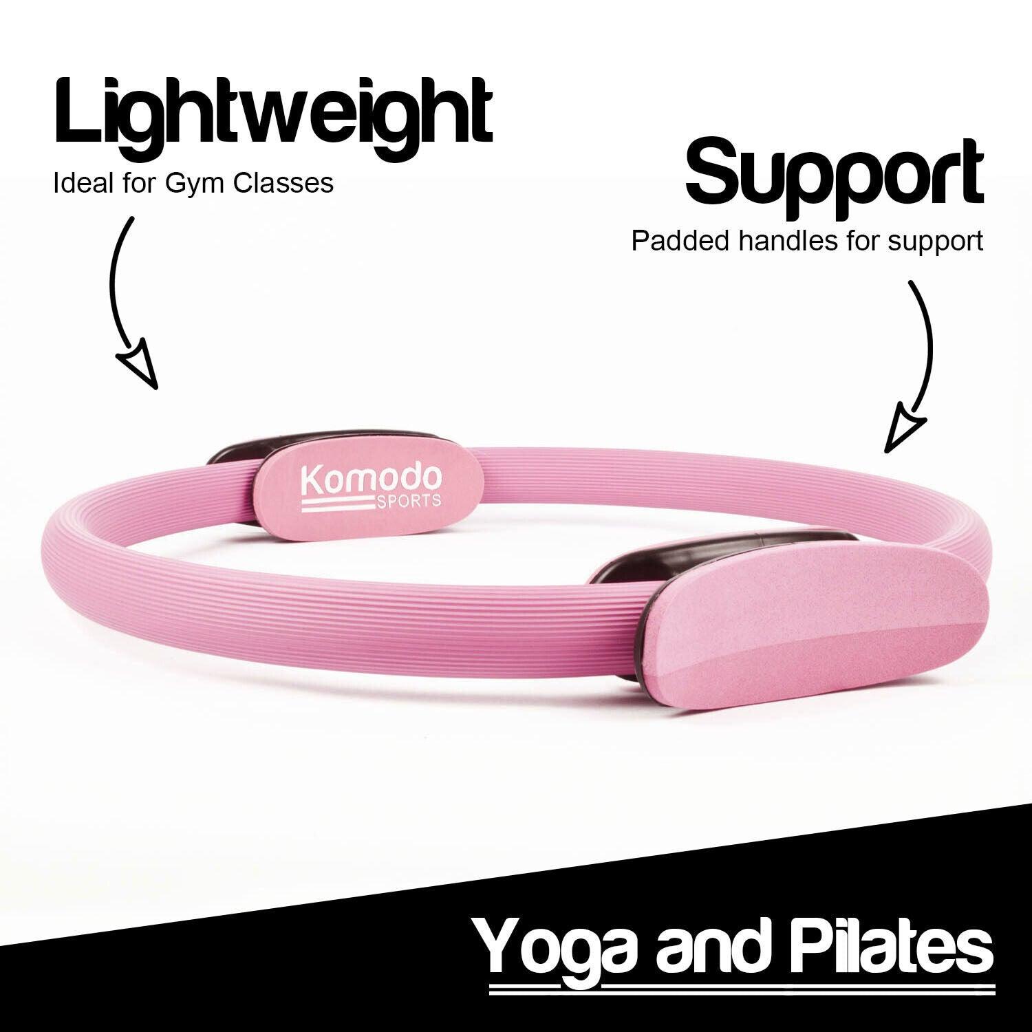 Best Pilates Ring UK - Double Handled Exercise Circle Yoga Product - Tophatter Daily Deals