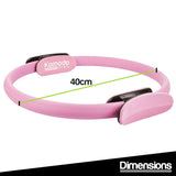 Best Pilates Ring UK - Double Handled Exercise Circle Yoga Product - Tophatter Daily Deals