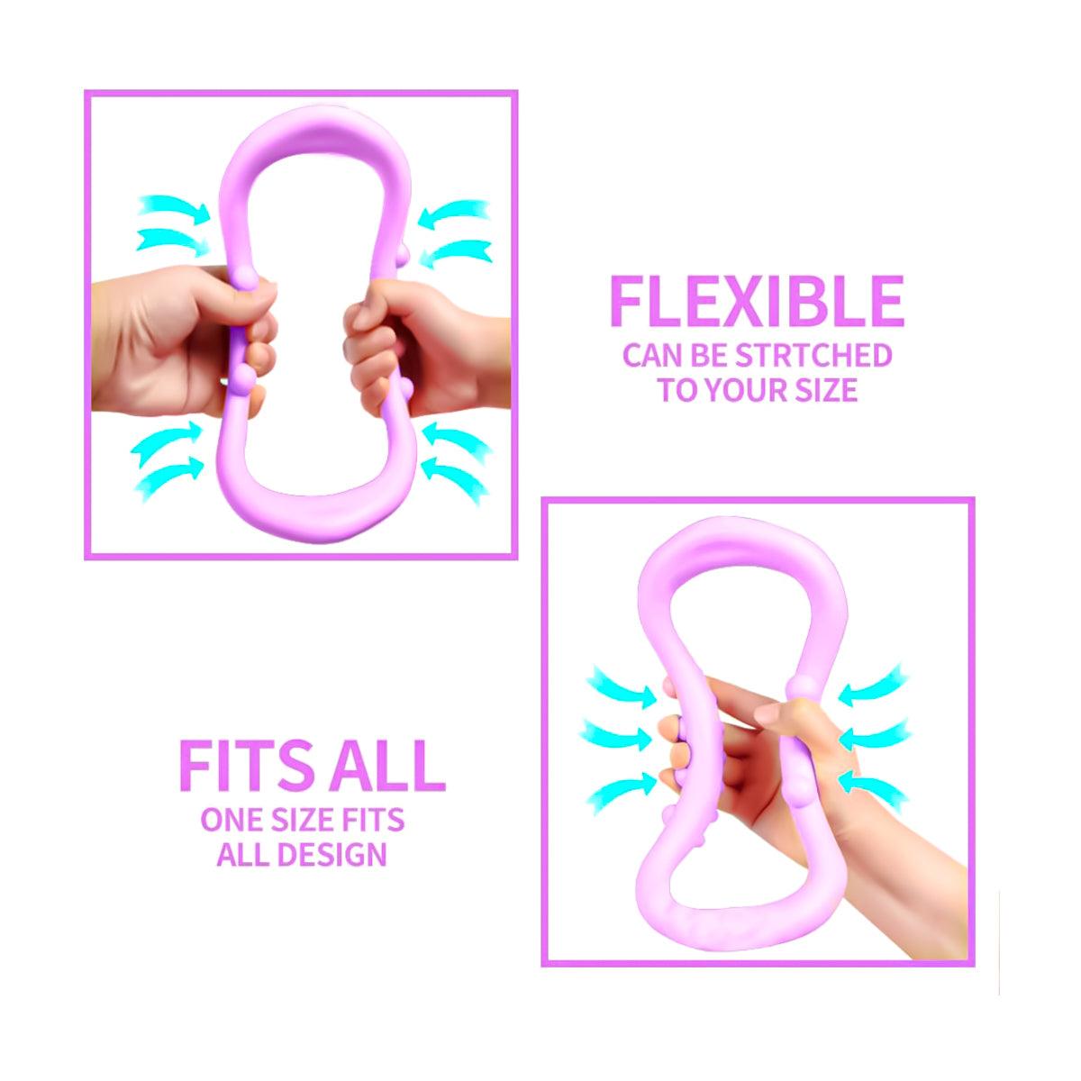 Core Balance Pilates Ring - Yoga Pilates Circle Equipment Ring Fitness Training Resistance Stretch Support Sports & Outdoor - Tophatter Daily Deals