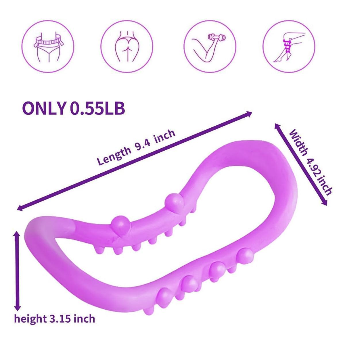 Core Balance Pilates Ring - Yoga Pilates Circle Equipment Ring Fitness Training Resistance Stretch Support Sports & Outdoor - Tophatter Daily Deals