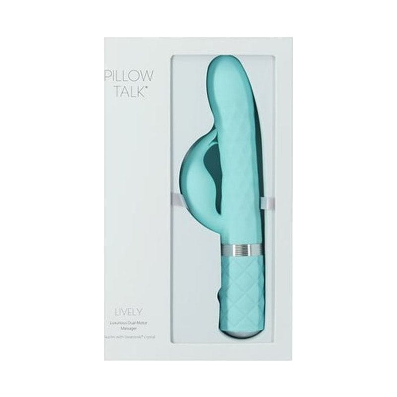 Pillow Talk Lively Teal Rabbit Vibrator > Vibrators > Ladies > Rabbit - Tophatter Daily Deals
