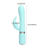Pillow Talk Lively Teal Rabbit Vibrator > Vibrators > Ladies > Rabbit - Tophatter Daily Deals