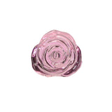 Pillow Talk Rosy Luxurious Glass Anal Plug w Clear Gem > Glass > Toys - Tophatter Daily Deals