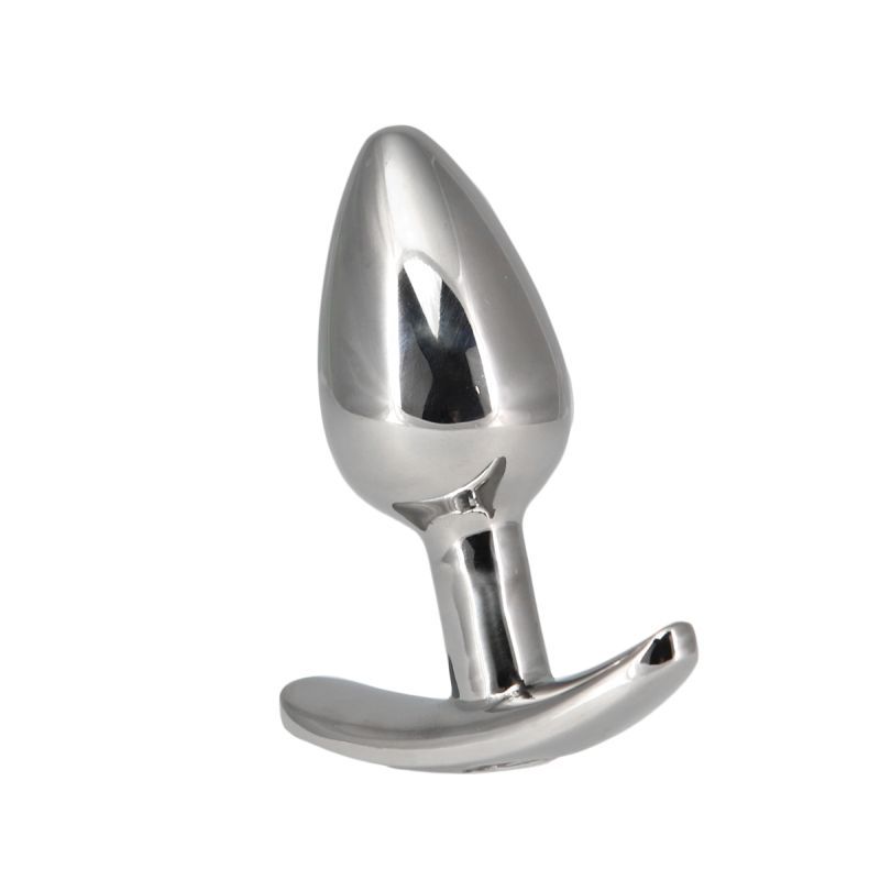 Pillow Talk Sneaky Stainless Steel Anal Plug 2.6 Inch w Swarovski Crystal > Anal Range > Butt Plugs - Tophatter Daily Deals