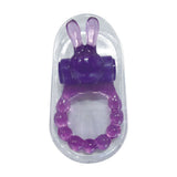 Vibrating Bunny Ring with Single Speed > Cock Ring > Vibrating - Tophatter Daily Deals
