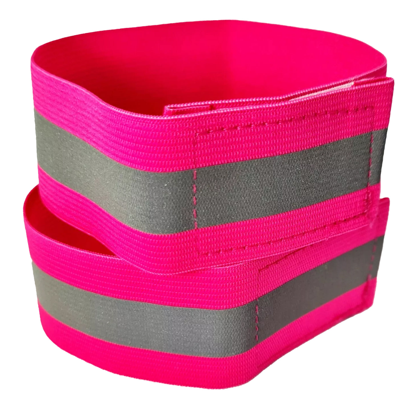High Visibility Bands – Adjustable Reflective Arm Band Safety Bands for Running Jogging Cycling Walking & Sports 2 PCS Pink Sports & Outdoor - Tophatter Daily Deals