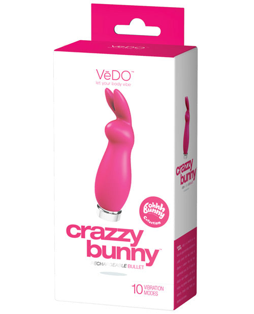 VeDO Crazzy Bunny Rechargeable Bullet Bullets - Tophatter Daily Deals