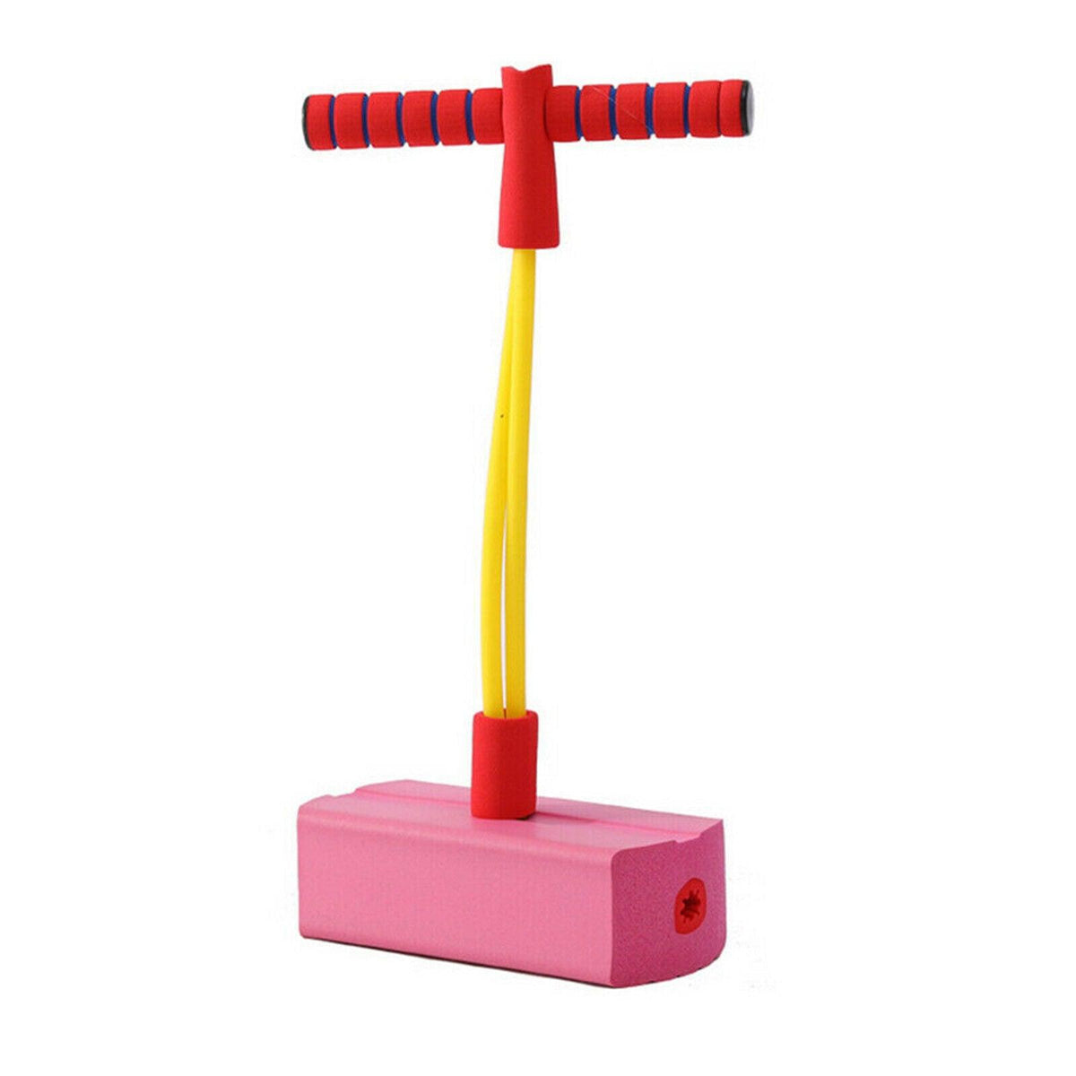 Pogo Sticks for Kids - Foam Pogo Jumper for Kids, Pink children's fitness toys, outdoor jumping balance sense indoor Pink Fitness - Tophatter Daily Deals