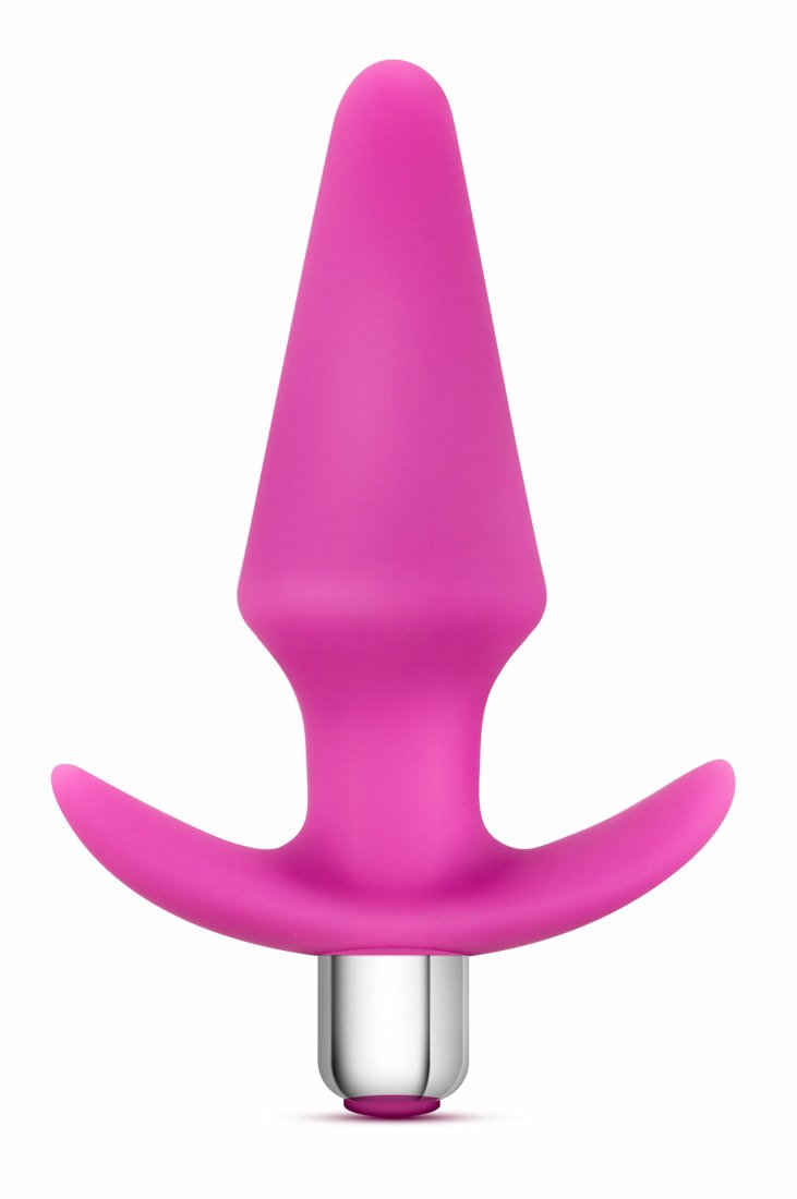 Luxe Discover Vibrating Plug Fuchsia Anal Plugs - Tophatter Daily Deals