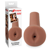 Pipedream Extreme Toyz Freshman Fuckslut Brown Ass Stroker > Sex Toys For Men > Masturbators > Manual - Tophatter Daily Deals