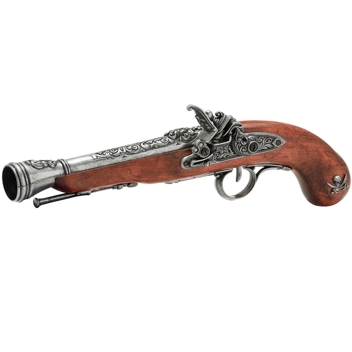 Pirate Flintlock Pistol - 18th Century Pistol Replica - Tophatter Daily Deals
