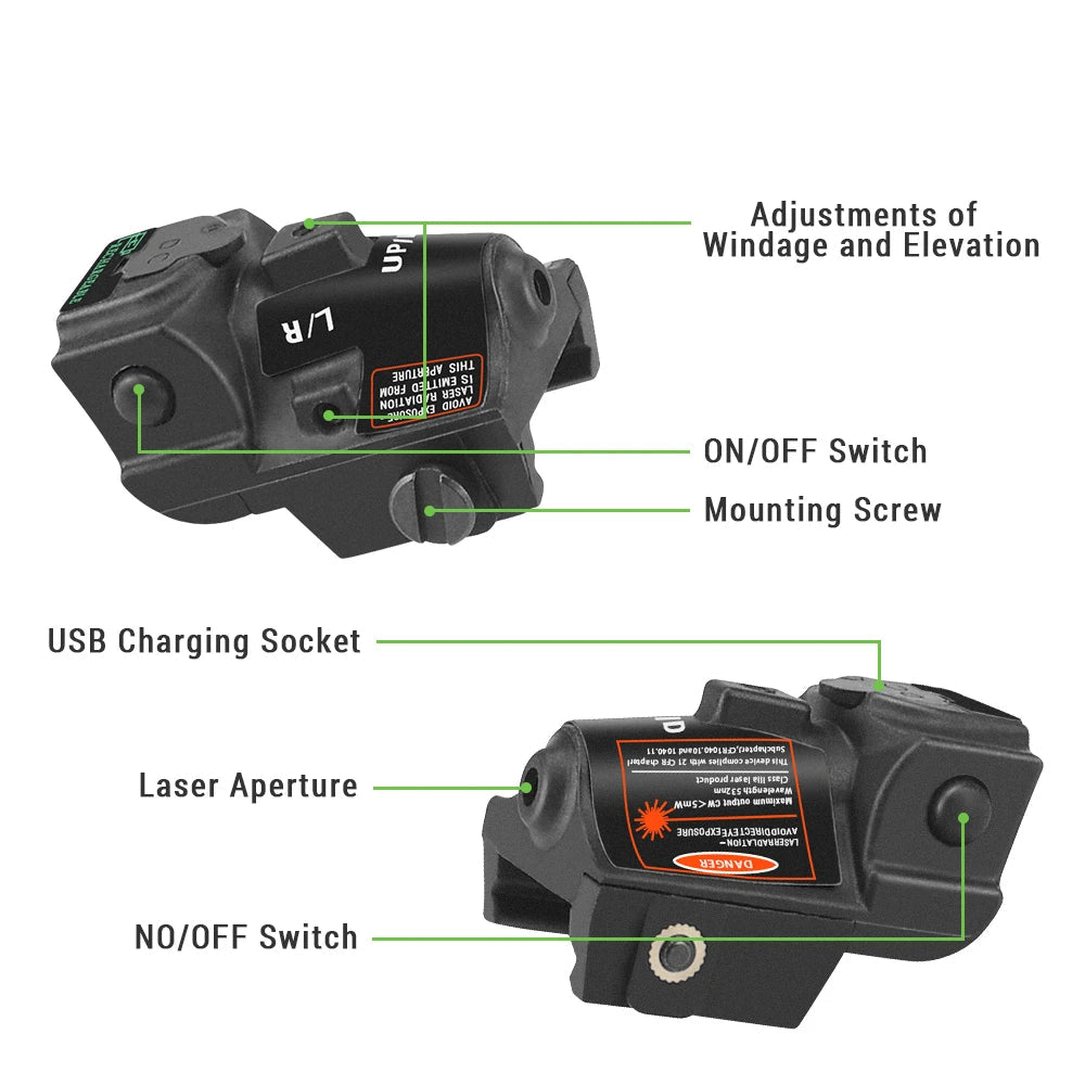 Green Blue Dot LS-L3 Laser Sight - Tophatter Daily Deals