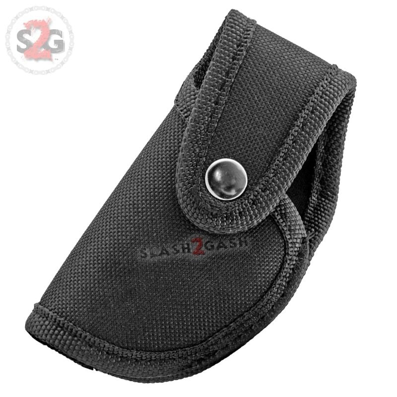 Gun-Shaped Spring Assisted Knife Black Pistol w/ Holster - asst. colors Knife-Assist - Tophatter Daily Deals