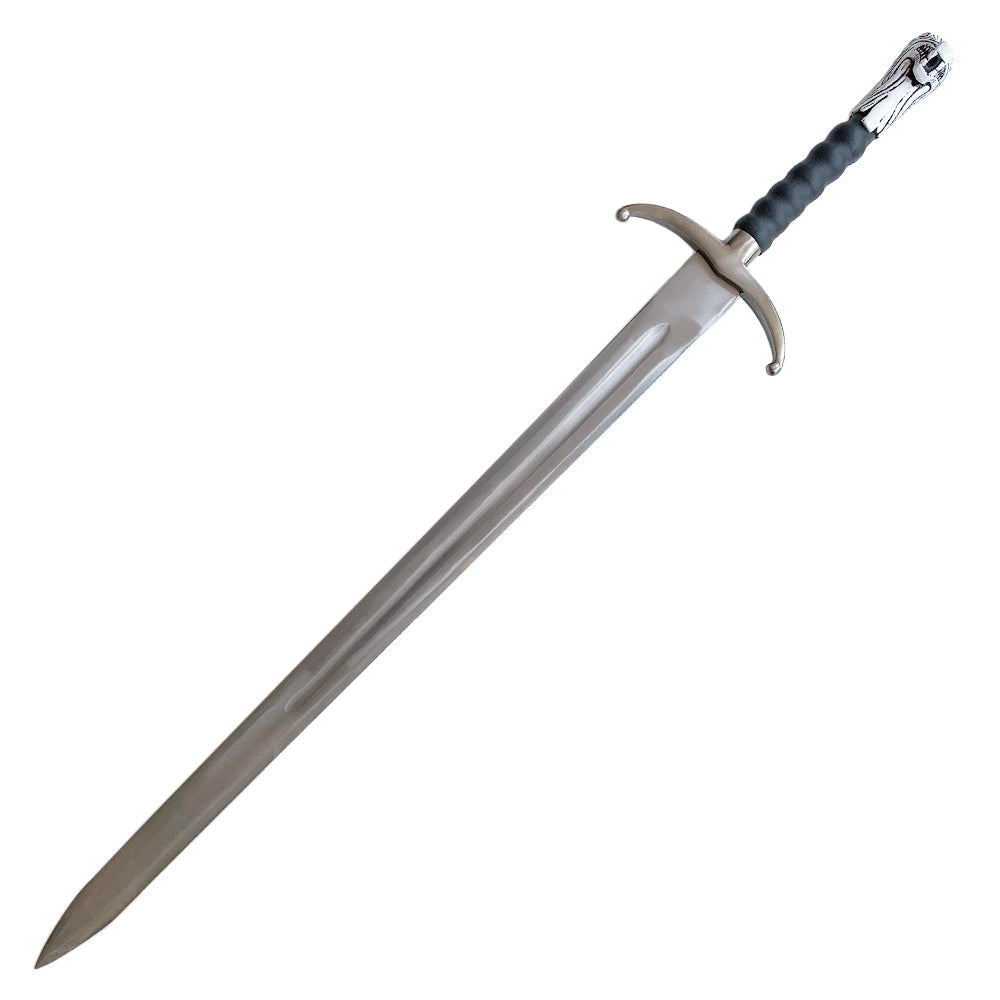 Fantasy Longclaw Sword With Wall Display Plaque - TOPHATTER'S ARMORY DEALS Collectible Weapons - Tophatter Daily Deals