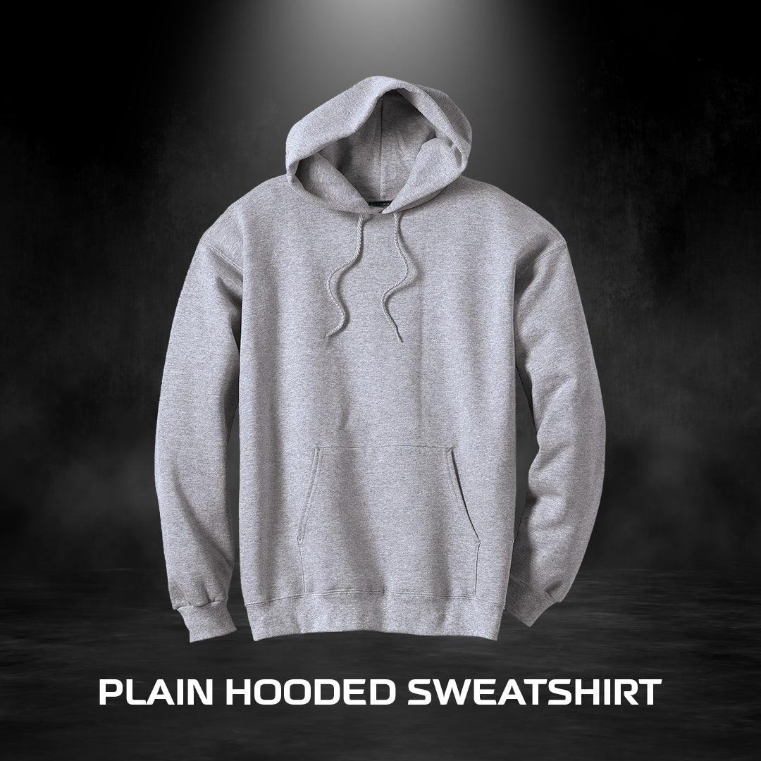 Best Heavyweight Hoodie - Plain Hooded Sweatshirt Mens Womens Soft Heavyweight Hoodie Top Clothing - Tophatter Daily Deals