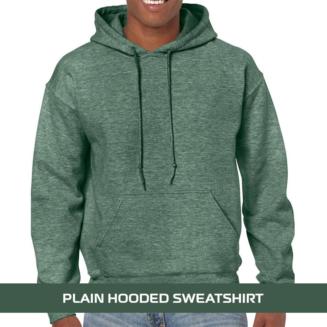 Best Heavyweight Hoodie - Plain Hooded Sweatshirt Mens Womens Soft Heavyweight Hoodie Top Clothing - Tophatter Daily Deals