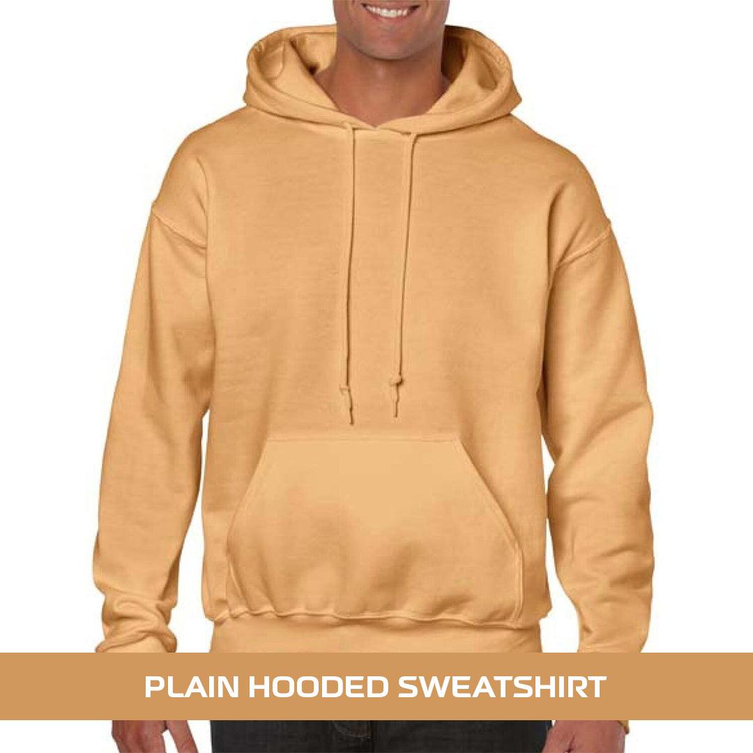 Best Heavyweight Hoodie - Plain Hooded Sweatshirt Mens Womens Soft Heavyweight Hoodie Top Clothing - Tophatter Daily Deals