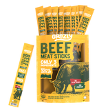 Plain Beef Meat Sticks - 100% Grass-Fed & Finished Health & Wellness - Tophatter Daily Deals