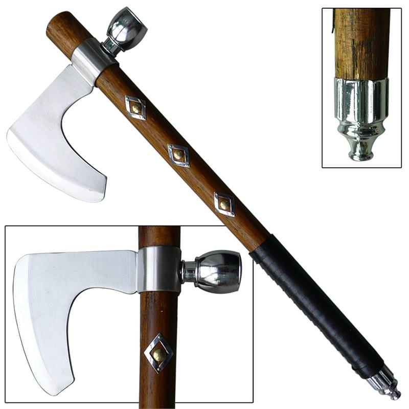 Plains Indian Lakota Tomahawk Peace Pipe - Tophatter's Army Products & Self Defense Collectible Weapons - Tophatter Daily Deals