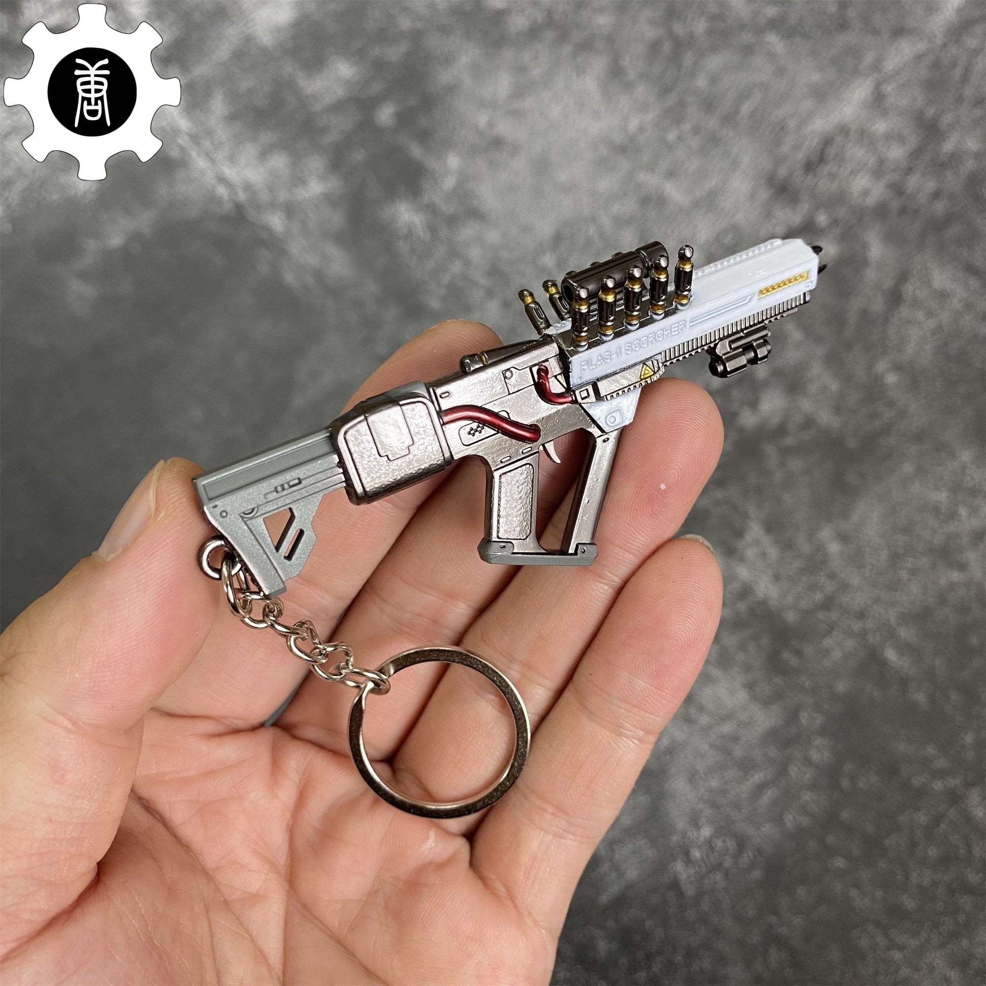 HD2 Gun Keychain Fantastic Charm 10 in 1 Pack PLAS-1 Scorcher - Tophatter Daily Deals