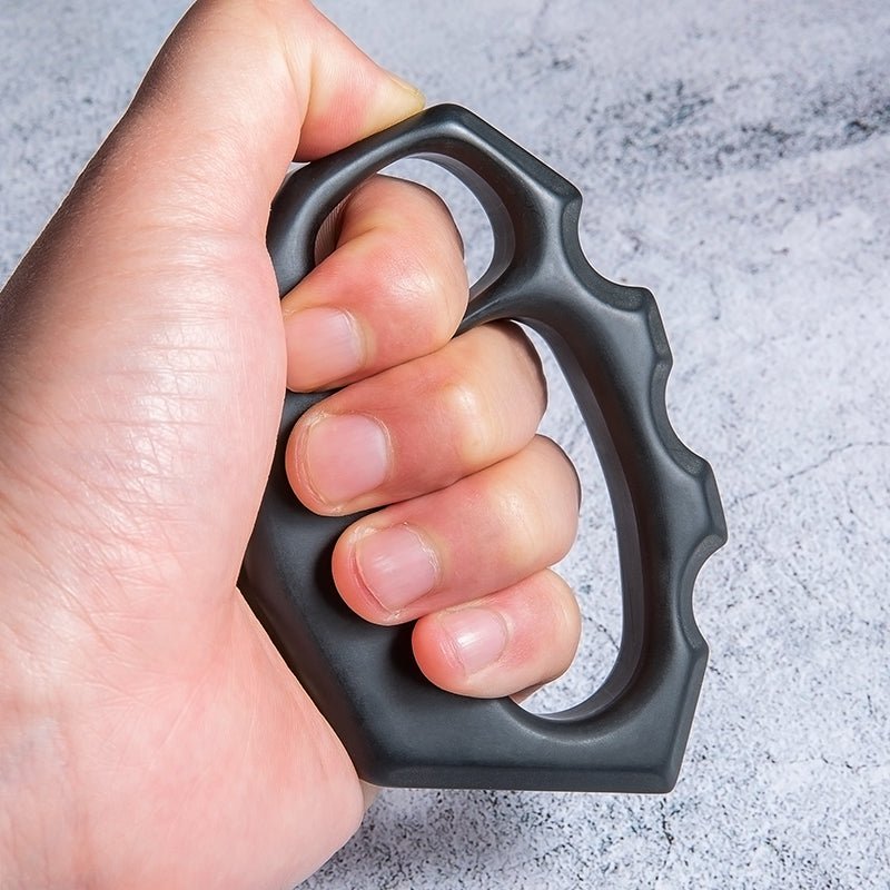 Plastic Brass Knuckles - Cakra EDC Gadgets Brass Knuckles - Tophatter Daily Deals