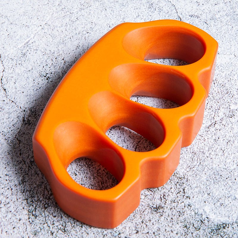 Plastic EDC Knuckles Weapon - Cakra EDC Gadgets Brass Knuckles - Tophatter Daily Deals