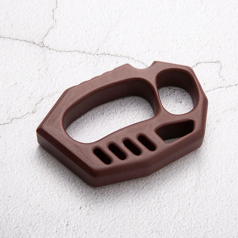 2024 New Micarta Plastic Knuckle Duster Brass Knuckles - Tophatter Daily Deals