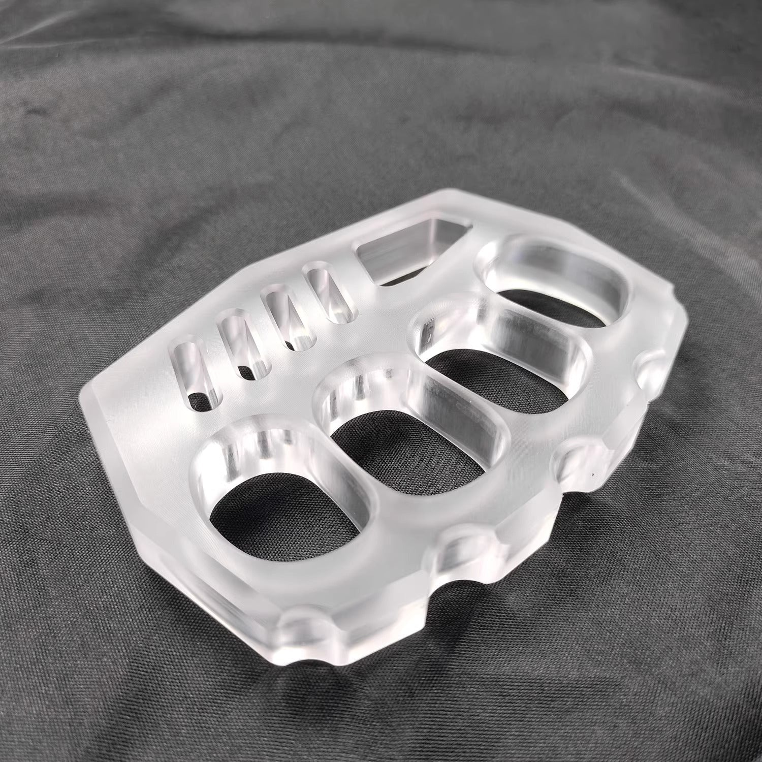 Defender No Metal PC Plastic Knuckle Duster Brass Knuckles - Tophatter Daily Deals