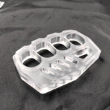Defender No Metal PC Plastic Knuckle Duster Brass Knuckles - Tophatter Daily Deals