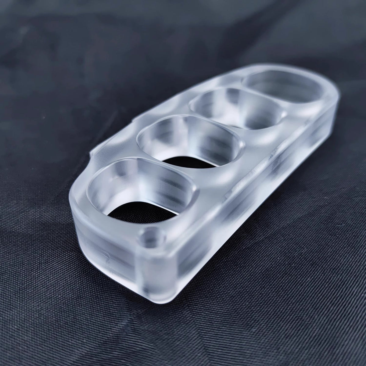 New Pea Pod Full PC Plastic Knuckles Self Defense Brass Knuckles - Tophatter Daily Deals
