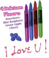Play Pen Edible Body Paint Brushes with Four Fruit Flavors > Novelties > Candy & Edible Items - Tophatter Daily Deals