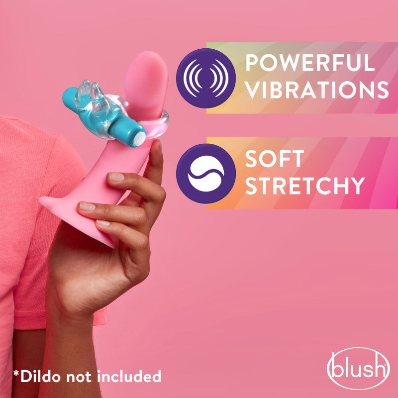 Play With Me Bull Vibrating Cock Ring Blue for Pleasure > Sex Toys > Couples Toys - Tophatter Daily Deals