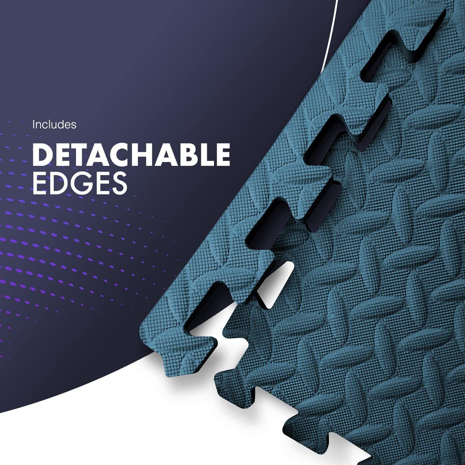 Interlock Mats for Floors - EVA Interlocking Play Mat Floor Tiles Soft Foam Kids Gym Yoga Exercise Apparel & Accessories - Tophatter Daily Deals