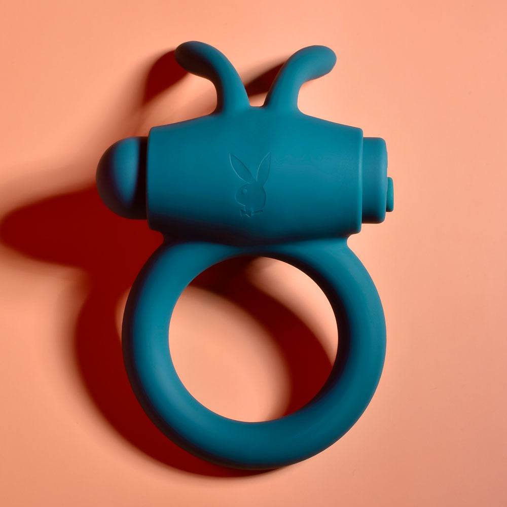 Playboy Pleasure Bunny Buzzer Vibrating Cock Ring > Cock Ring > Vibrating - Tophatter Daily Deals