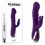 Playboy Pleasure Bunny Punch 24.4 cm Twirling Rabbit Vibrator > Vibrators > Ladies > Rabbit Multi - Tophatter Daily Deals