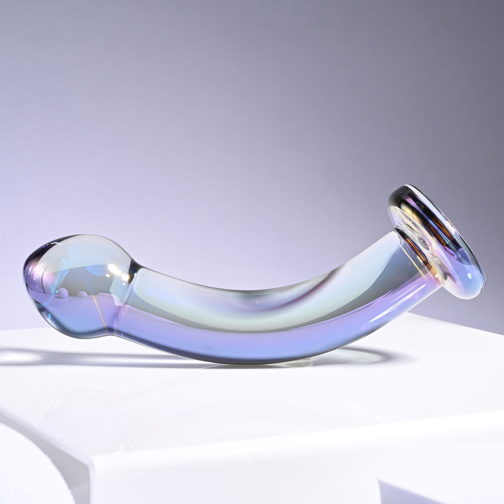 Playboy Pleasure JEWELS KING 16.4cm Glass Multi Play Toy > Glass > Dildos - Tophatter Daily Deals