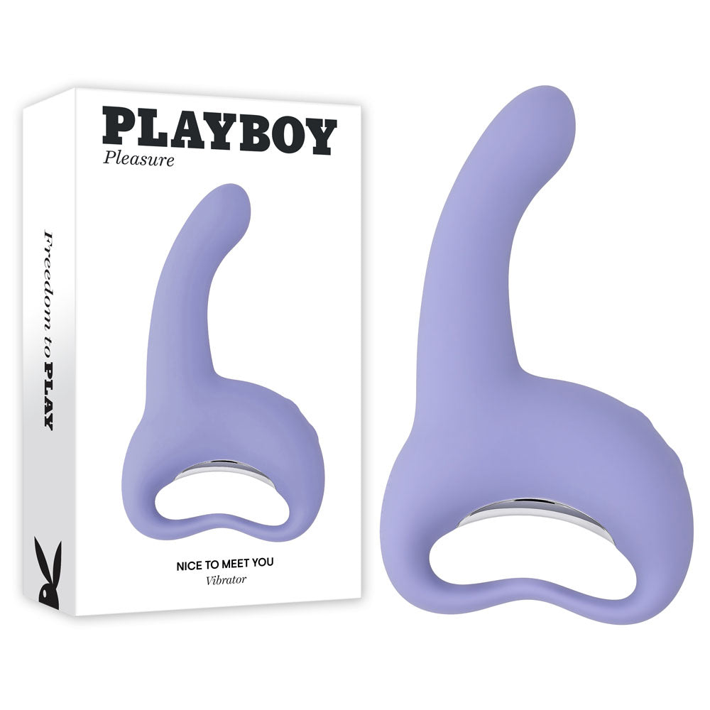 Playboy Pleasure Nice to Meet You 19.5 Centimeter Vibrator > Vibrators > Standard Vibrators - Tophatter Daily Deals