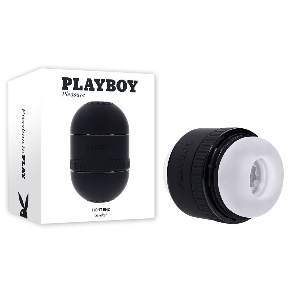 Playboy Pleasure TIGHT END Innovative Tightening Stroker > Sex Toys For Men > Masturbators > Manual - Tophatter Daily Deals