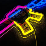 Customized CSGO Rare Skin M4A1-S Neon Light Wall Decor - Tophatter Daily Deals