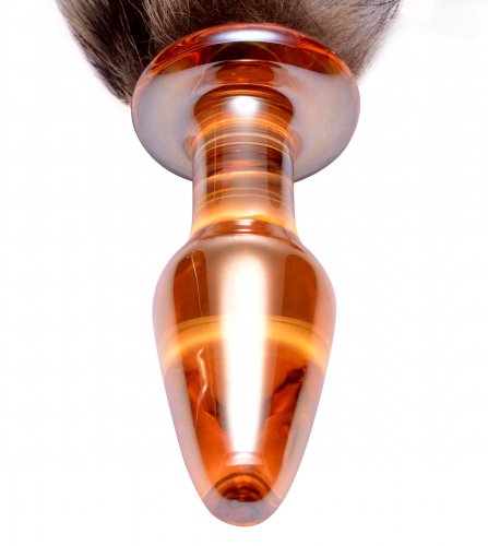 Glass Fox Tail Plug Tails - Tophatter Daily Deals