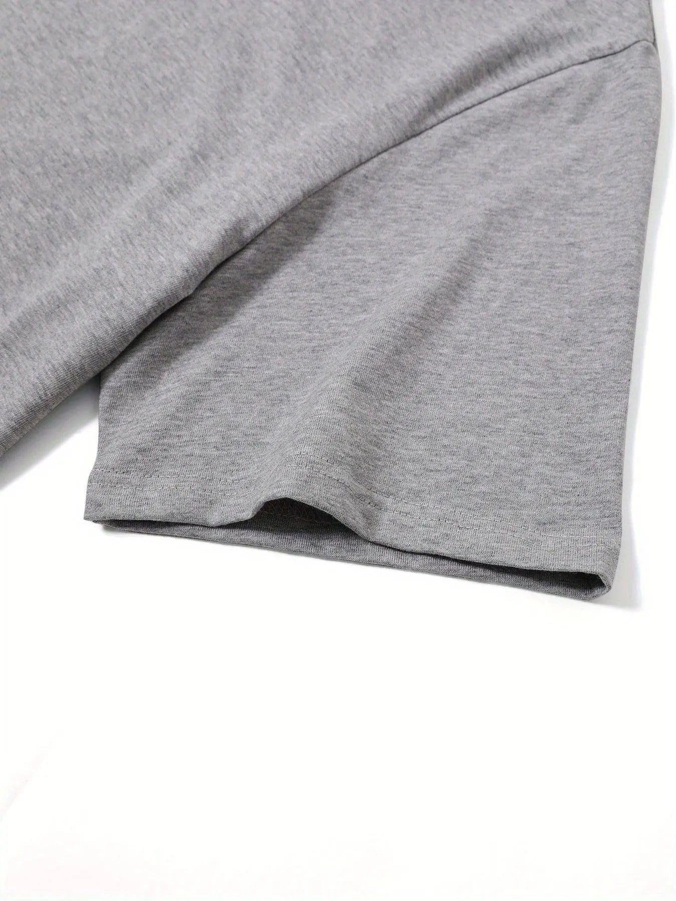 Plus Size Men's Cotton T-Shirt - Cute Three Cats Print, Breathable & Comfortable Casual Tee for Summer Outdoor Streetwear - Tophatter Daily Deals